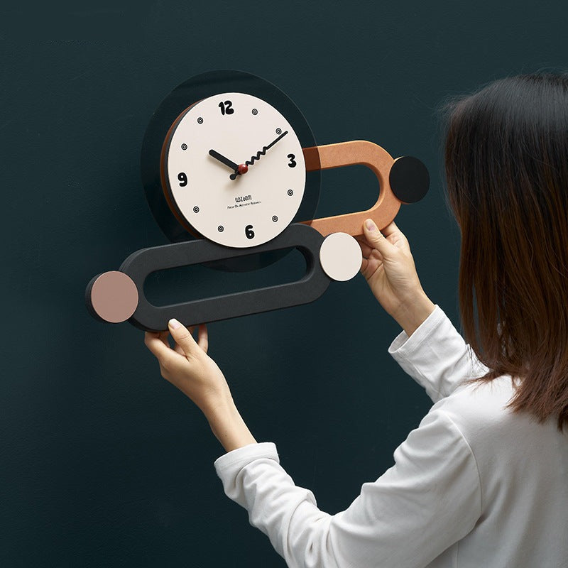 Moderne Lange 3D-Wanduhr für jeden Raum 2