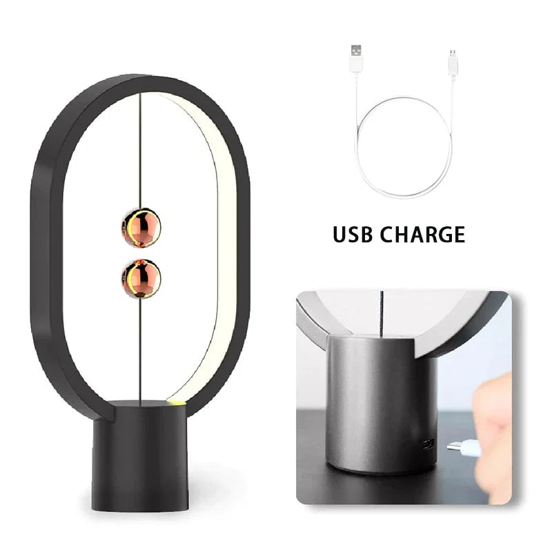 Moderne Mini Balance Nachtlicht Kinder mit Magnetischer Steuerung und Sanfter Lichtverteilung 7