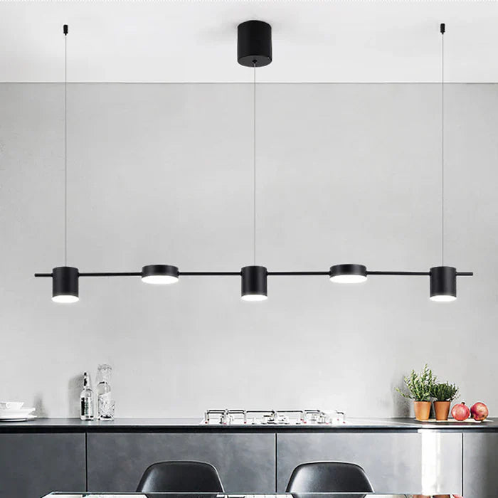 Moderne Pendelleuchte Aluminium AuraDrum 2