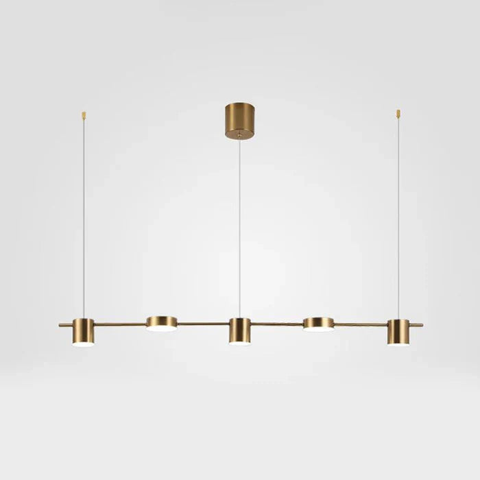 Moderne Pendelleuchte Aluminium AuraDrum 4
