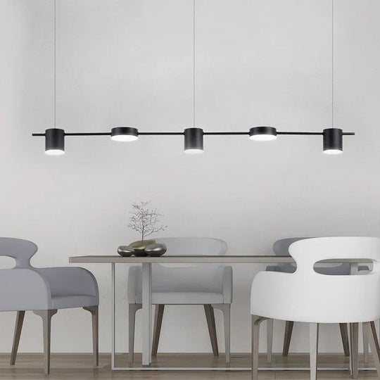 Moderne Pendelleuchte Aluminium AuraDrum 5
