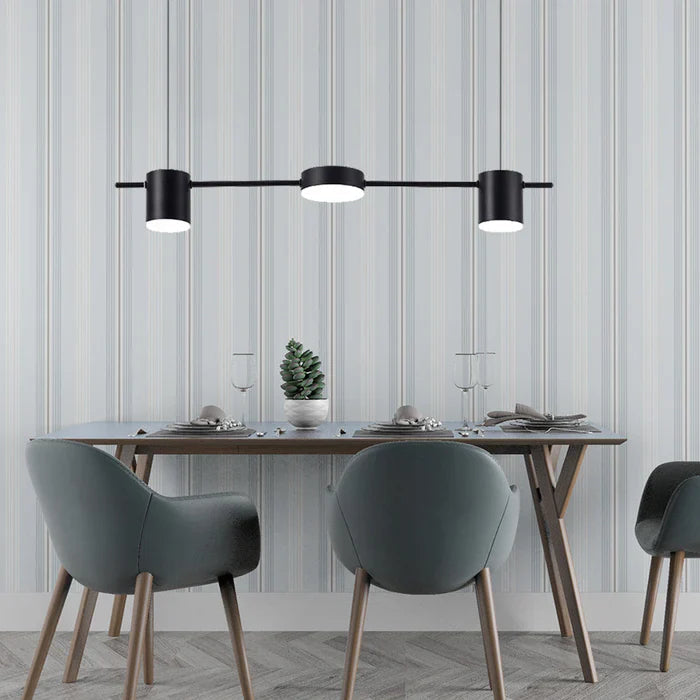 Moderne Pendelleuchte Aluminium AuraDrum 8