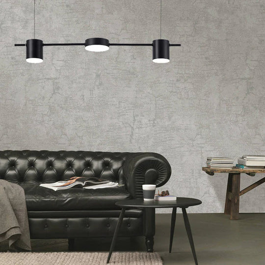 Moderne Pendelleuchte Aluminium AuraDrum 9