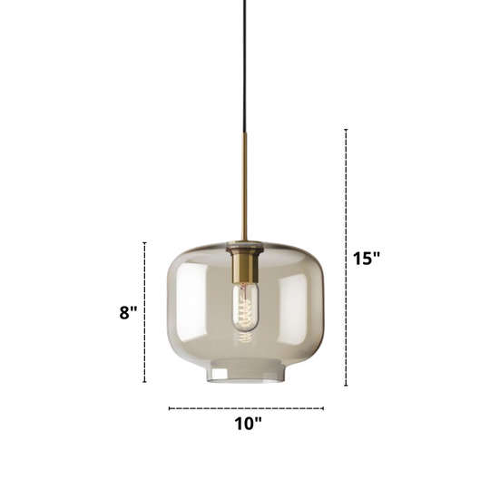 Moderne Pendelleuchte aus Glas für stilvolle Räume 11