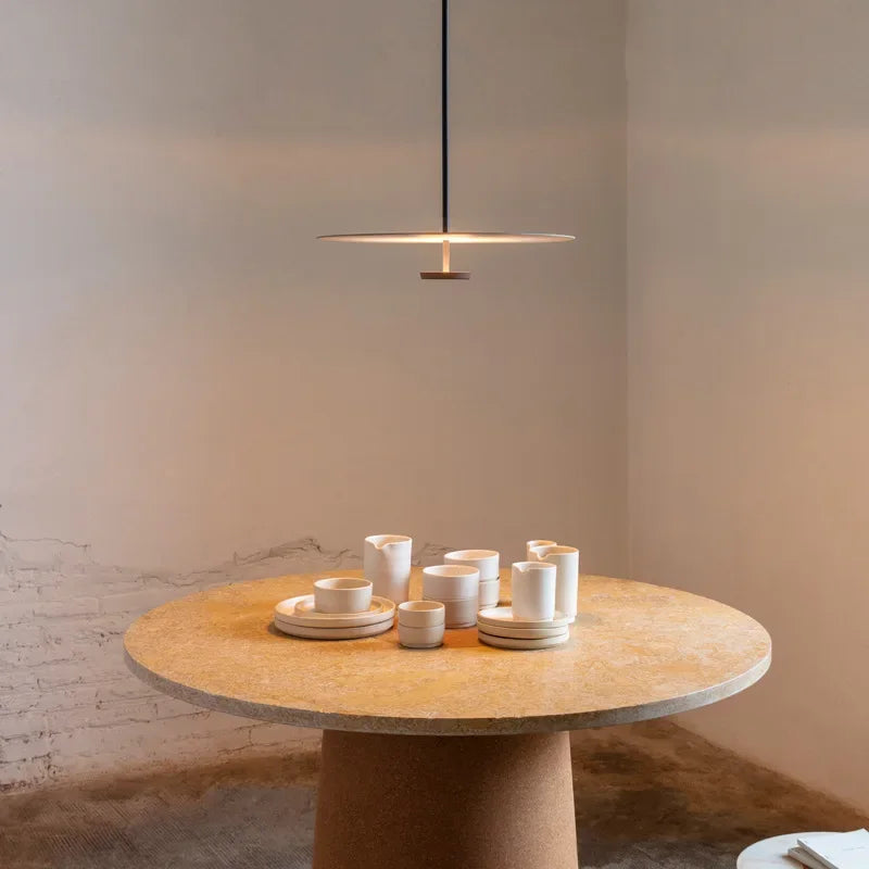 Moderne Pendelleuchte für Esszimmer und Wohnzimmer – Minimalistisches Design, Verstellbare Höhe, LED-Beleuchtung 0