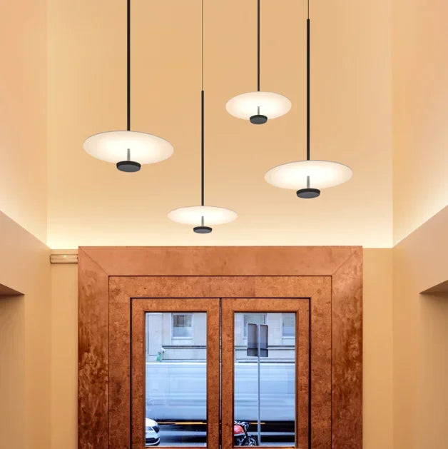 Moderne Pendelleuchte für Esszimmer und Wohnzimmer – Minimalistisches Design, Verstellbare Höhe, LED-Beleuchtung 1