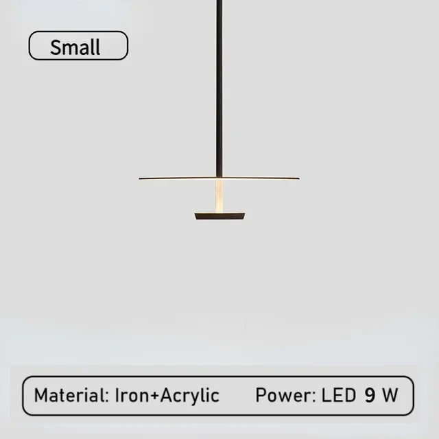 Moderne Pendelleuchte für Esszimmer und Wohnzimmer – Minimalistisches Design, Verstellbare Höhe, LED-Beleuchtung 5