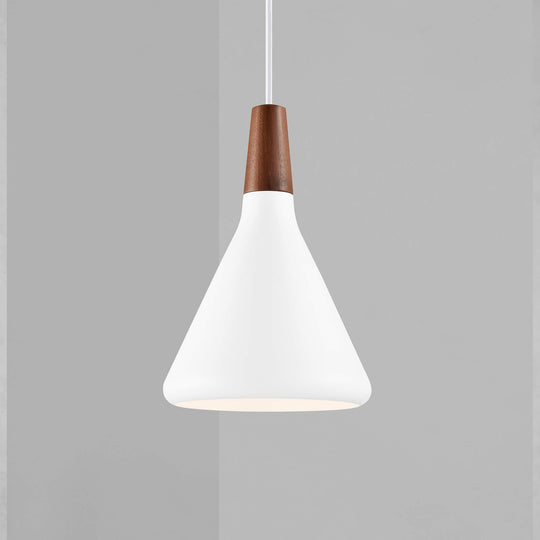 Moderne Pendelleuchte im konischen Design 0