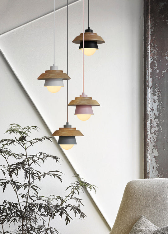 Moderne Pendelleuchte im nordischen Stil 8
