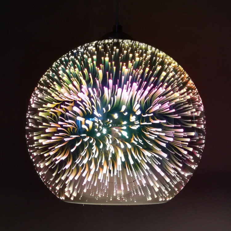 Moderne Pendelleuchte mit 3D-Feuerwerk Design 10