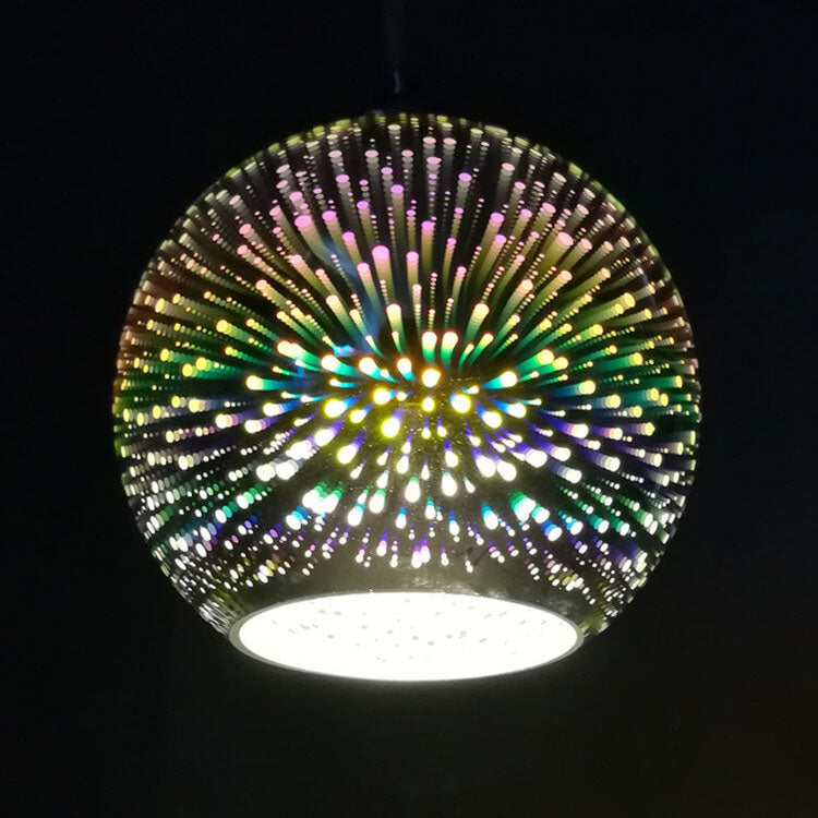 Moderne Pendelleuchte mit 3D-Feuerwerk Design 12