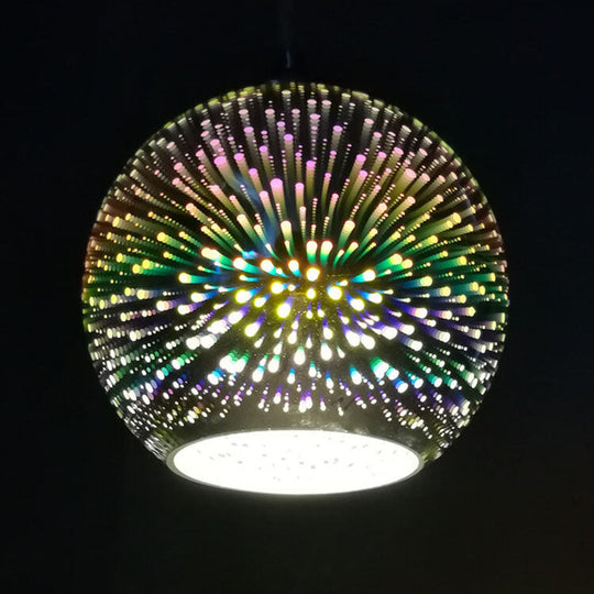 Moderne Pendelleuchte mit 3D-Feuerwerk Design 12