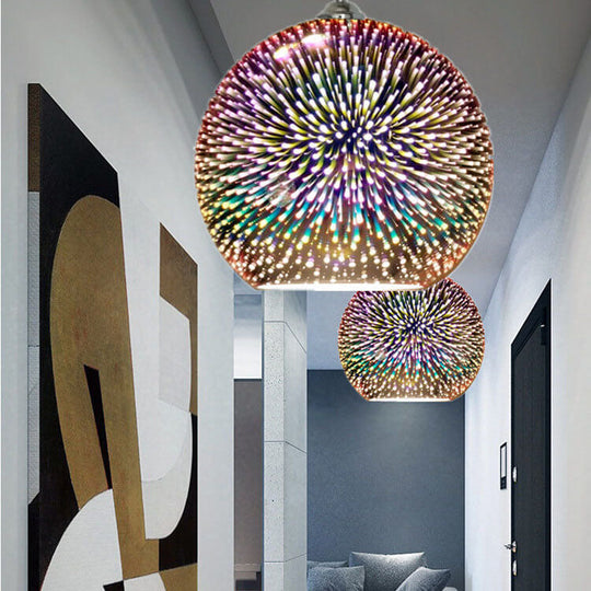 Moderne Pendelleuchte mit 3D-Feuerwerk Design 8