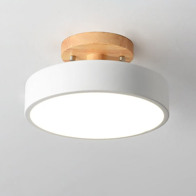 Moderne Runde LED-Deckenleuchte für Wohnräume 14