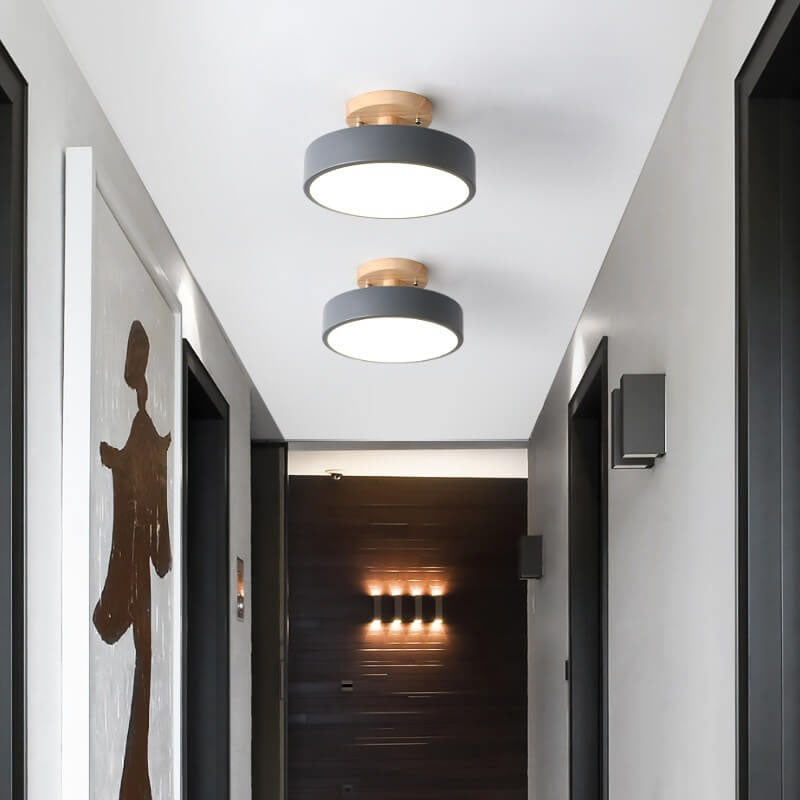 Moderne Runde LED-Deckenleuchte für Wohnräume 15