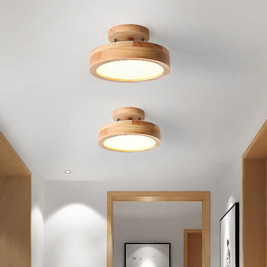 Moderne Runde LED-Deckenleuchte für Wohnräume 3