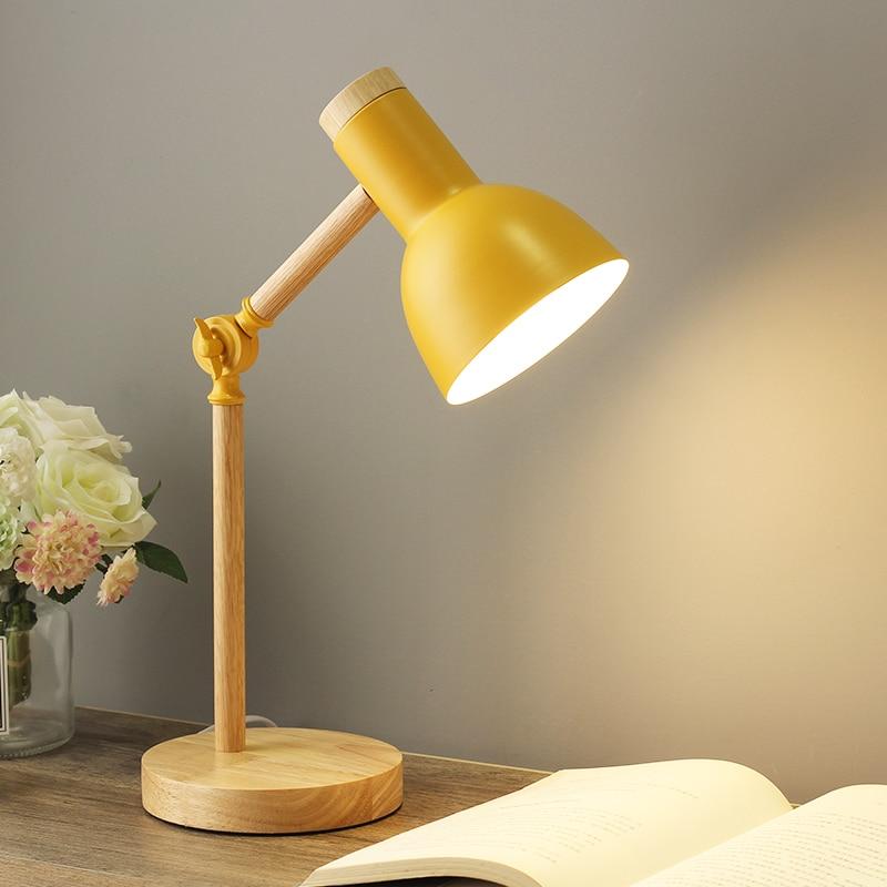 Moderne Schreibtischlampe LED im Skandinavischen Stil Verstellbar und Zusammenklappbar 6