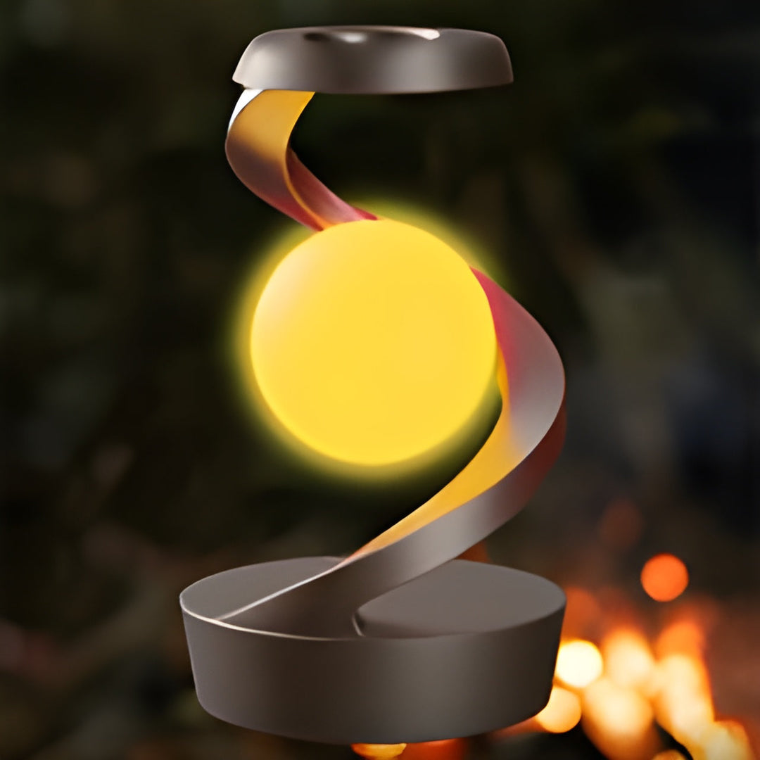 Moderne Schwimmende Lampe mit Rotierendem LED-Licht 2