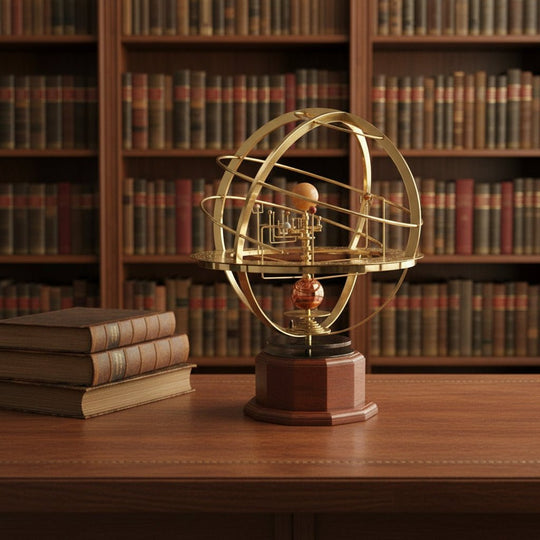 Moderne Sonnensystem-Dekoration mit 5 Planeten für Wissenschafts- und Designliebhaber 3