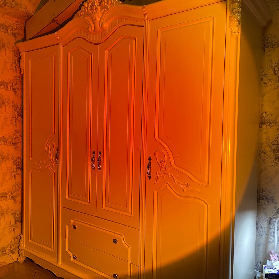 Moderne Stehlampe mit Farbprojektor 5