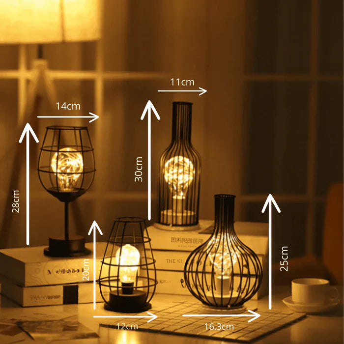 Moderne Tischlampe Ava für stilvolle Beleuchtung im Wohnzimmer und Büro 2