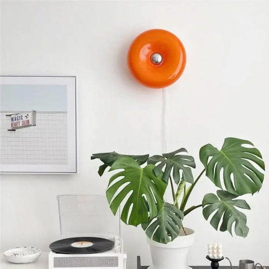 Moderne Tischlampe Donut Stilvoll 7