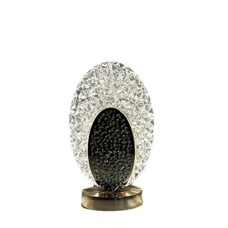 Moderne Tischlampe im Pfauenstil 2
