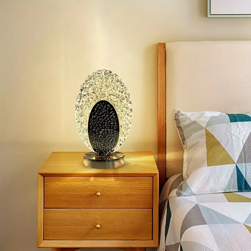 Moderne Tischlampe im Pfauenstil 3