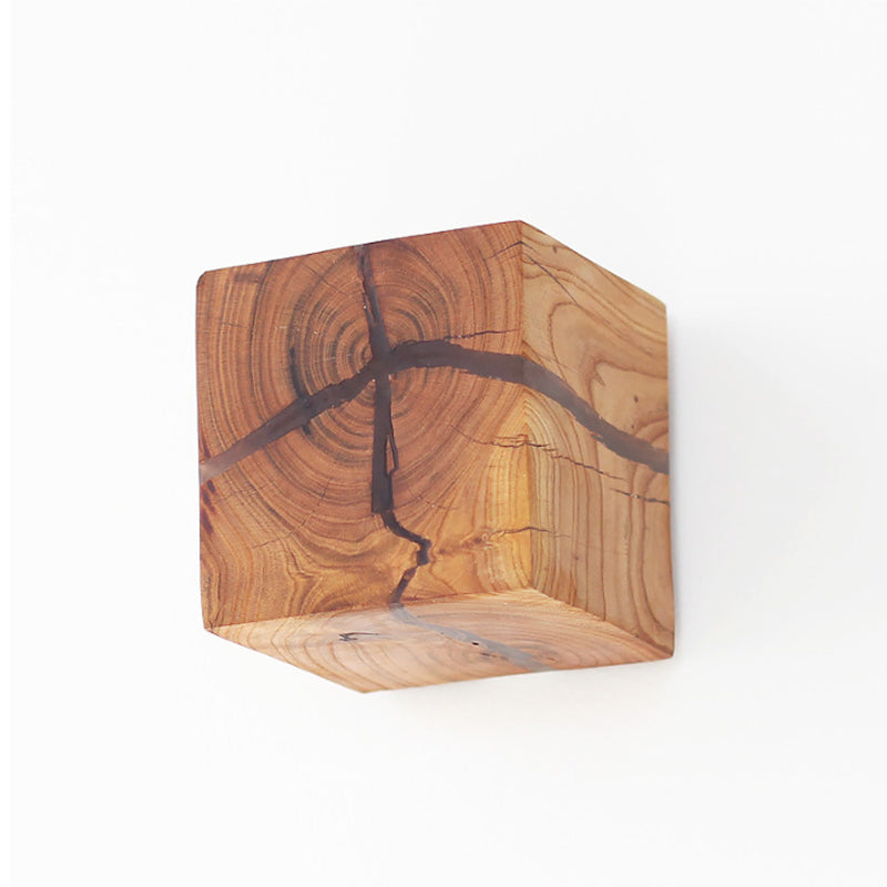 Moderne Wandleuchte Cube Crack für Innenräume 3