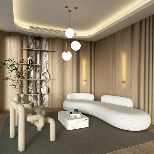 Moderne Wandleuchte für stilvolles Interieur 1