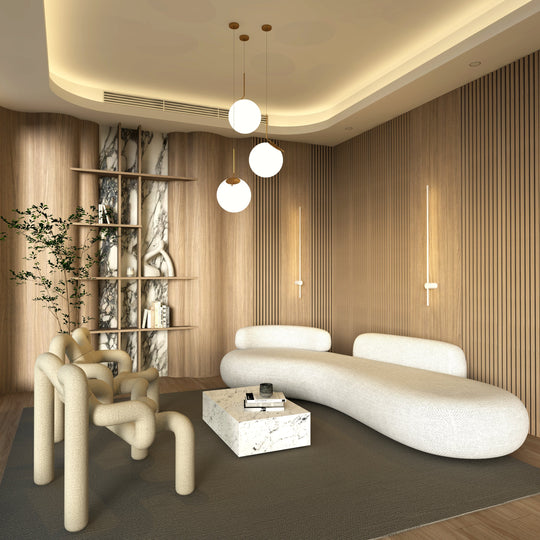 Moderne Wandleuchte für stilvolles Interieur 7
