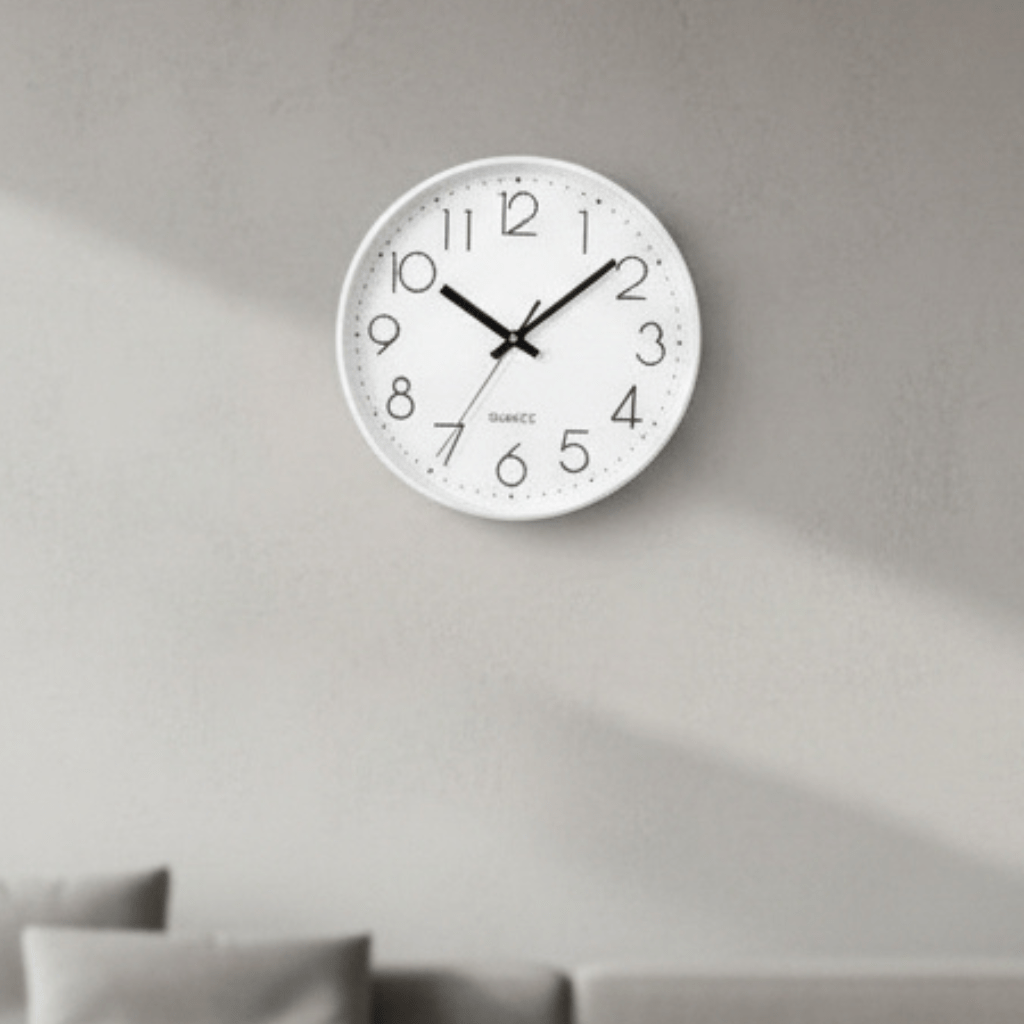 Moderne Wanduhr 12 Zoll Minimalistisch 0