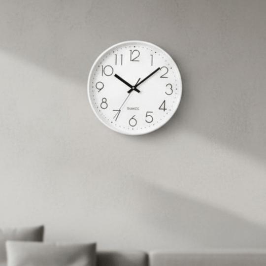 Moderne Wanduhr 12 Zoll Minimalistisch 0