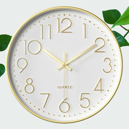 Moderne Wanduhr 12 Zoll Minimalistisch 10