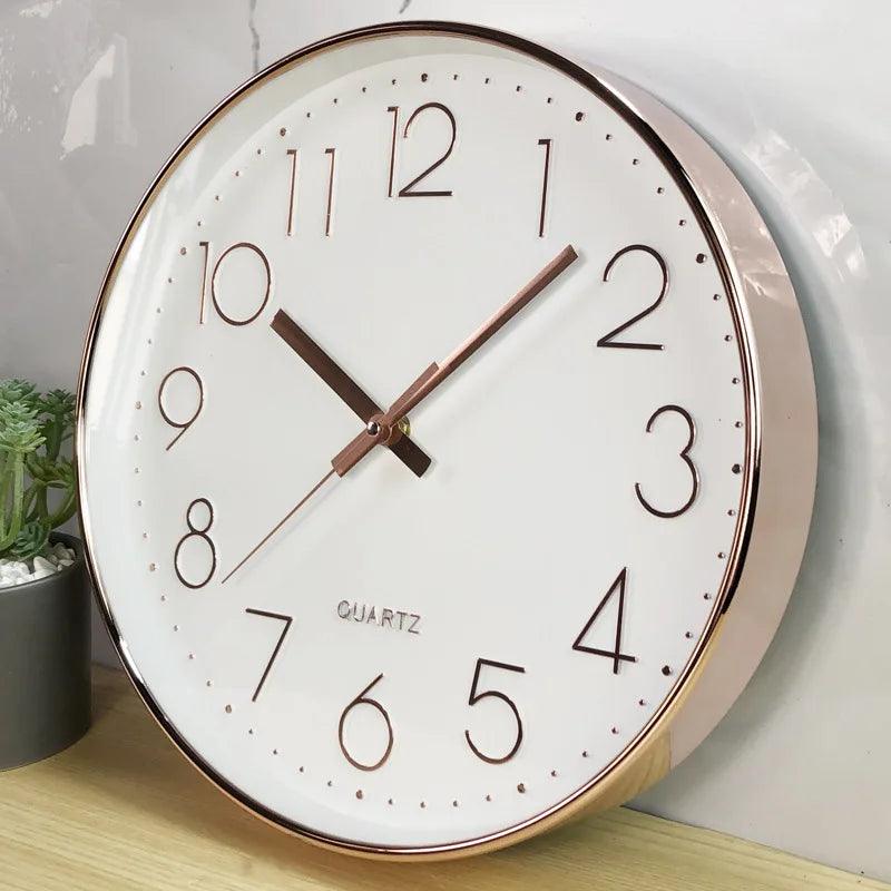 Moderne Wanduhr 12 Zoll Minimalistisch 5