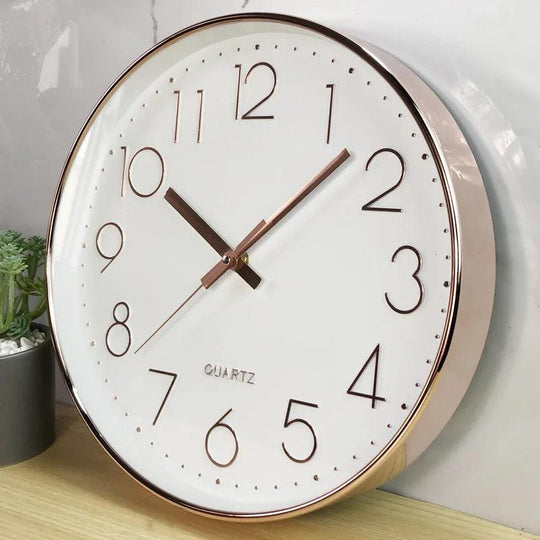 Moderne Wanduhr 12 Zoll Minimalistisch 5