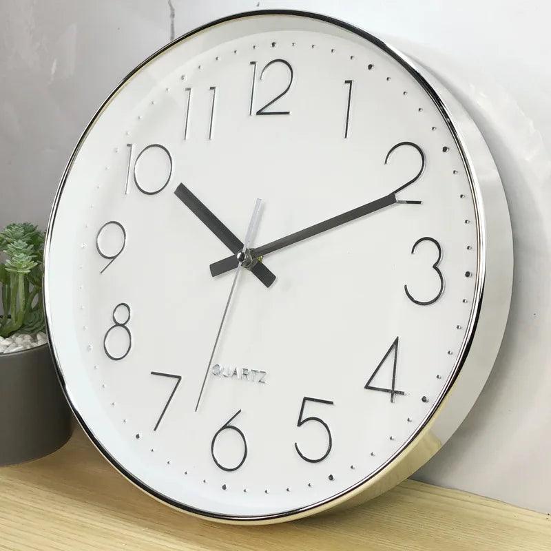 Moderne Wanduhr 12 Zoll Minimalistisch 9