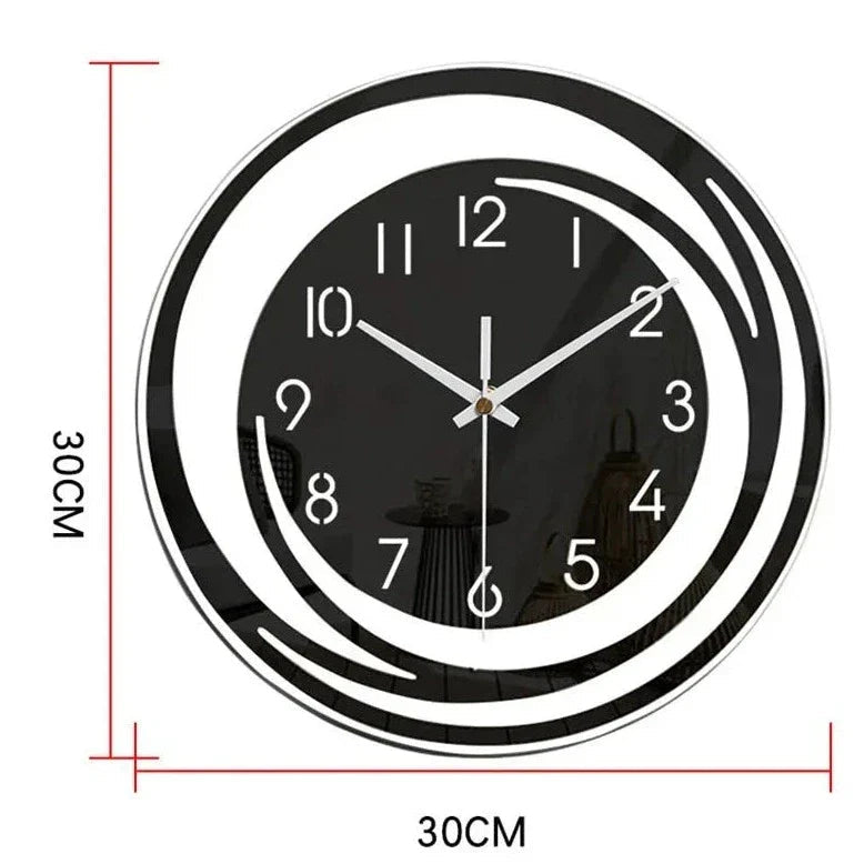 Moderne Wanduhr für skandinavisches Design 7