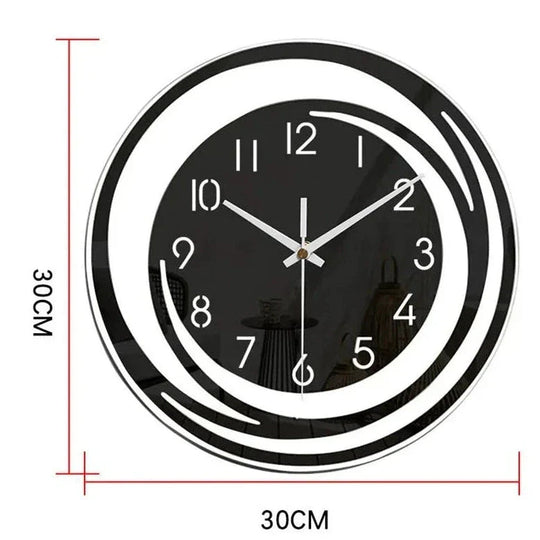 Moderne Wanduhr für skandinavisches Design 7