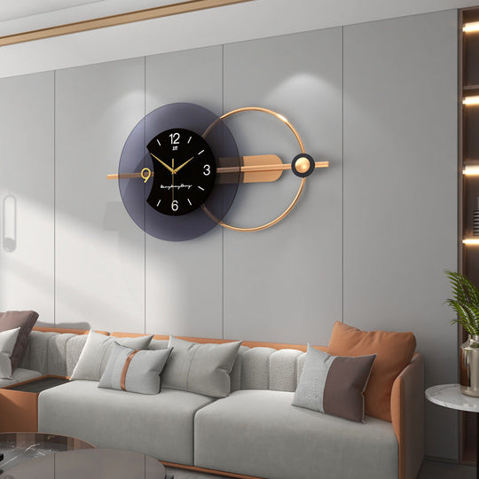 Moderne Wanduhr im Kreisformat 2