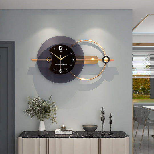 Moderne Wanduhr im Kreisformat 3
