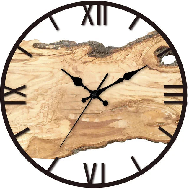 Moderne Wanduhr mit transparentem Design 3