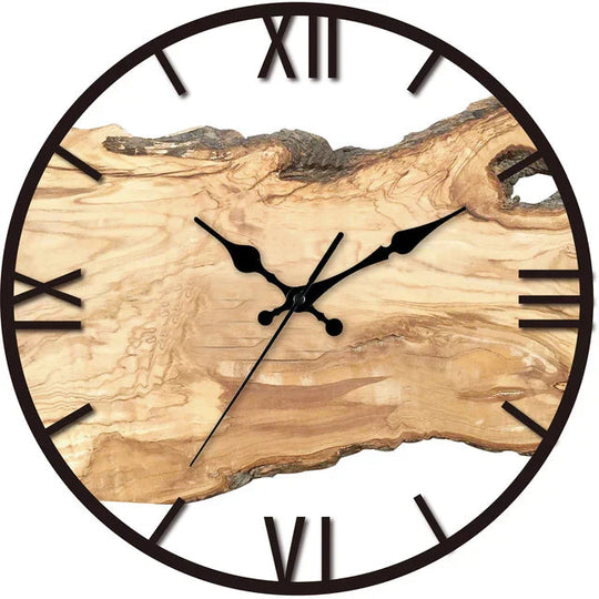 Moderne Wanduhr mit transparentem Design 3