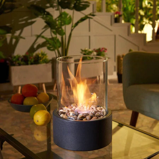 Moderner Tischkamin Bioethanol für Innen- und Außenbereich – Skandinavisches Tischfeuer 2
