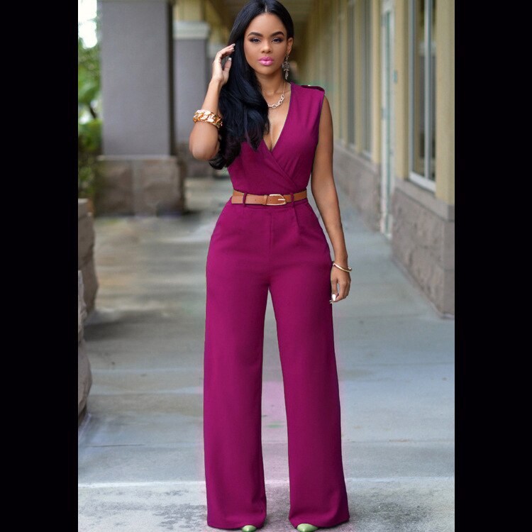 Variant image for Damen Jumpsuit Elegant Sommer Polyester Stilvoller Schnitt-51