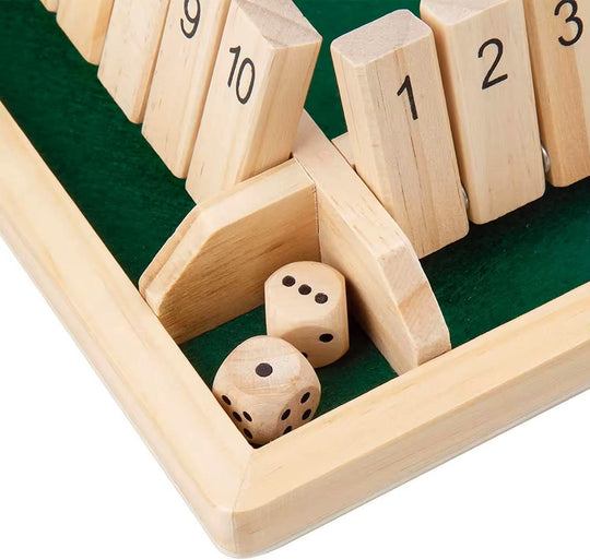 Montessori Würfelspiel Lernspielzeug für 3-Jährige zur Förderung von Logik und Konzentration 2