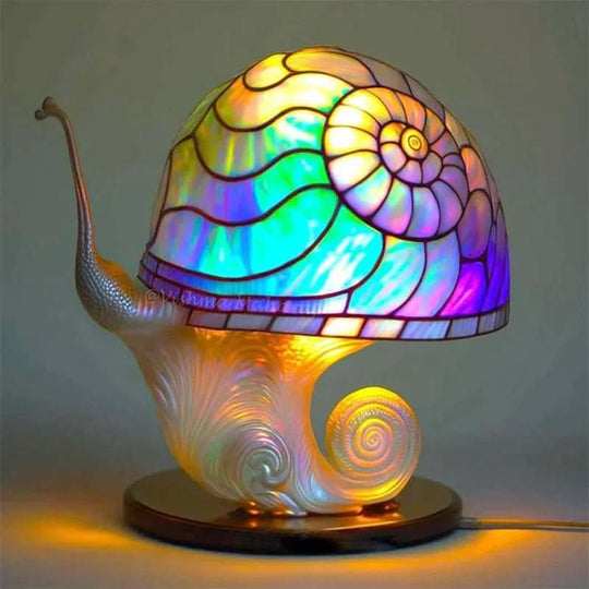 Mosaiklampe für sanftes Licht und dekorative Atmosphäre 4