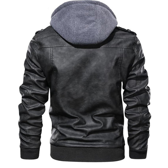 Motorrad-Lederjacke Für Männer