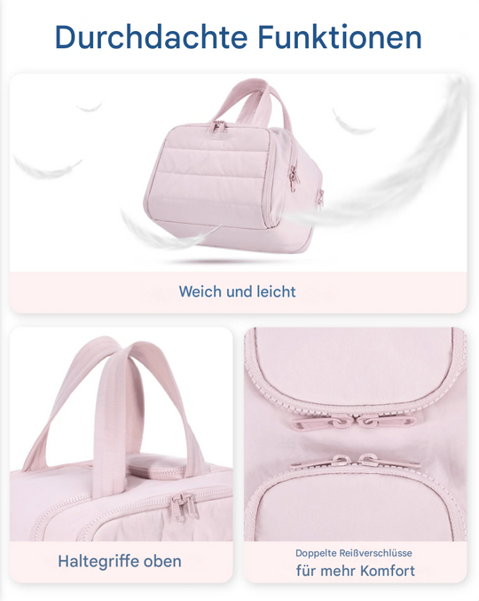 Multifunktionale Kulturtasche für Damen 4