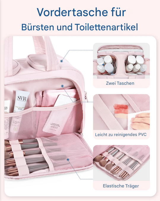 Multifunktionale Kulturtasche für Damen 5